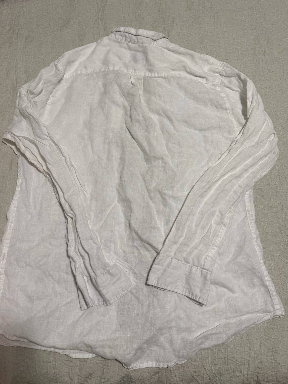 Cotton On White Linen Button-Down Shirt - Women's - Picture 2 of 3